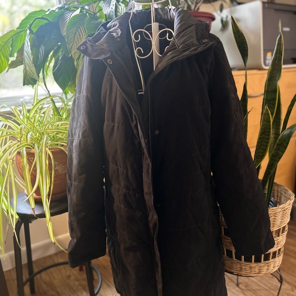 L.L.Bean quilted coat petite - Picture 1 of 4